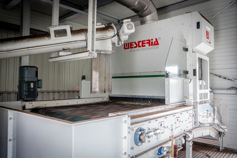 Westeria Windsichter Air Lift bei Huber Recyclingtechnik GmbH