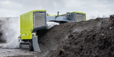 Kompostumsetzer JT 630 von JT RecTec bei Huber Recyclingtechnik GmbH