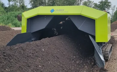 Kompostumsetzer eWender 350 und 500 - Huber Recyclingtechnik GmbH