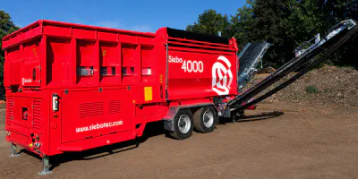 SieboTec 4000. Trommelsieb Huber Recyclingtechnik GmbH